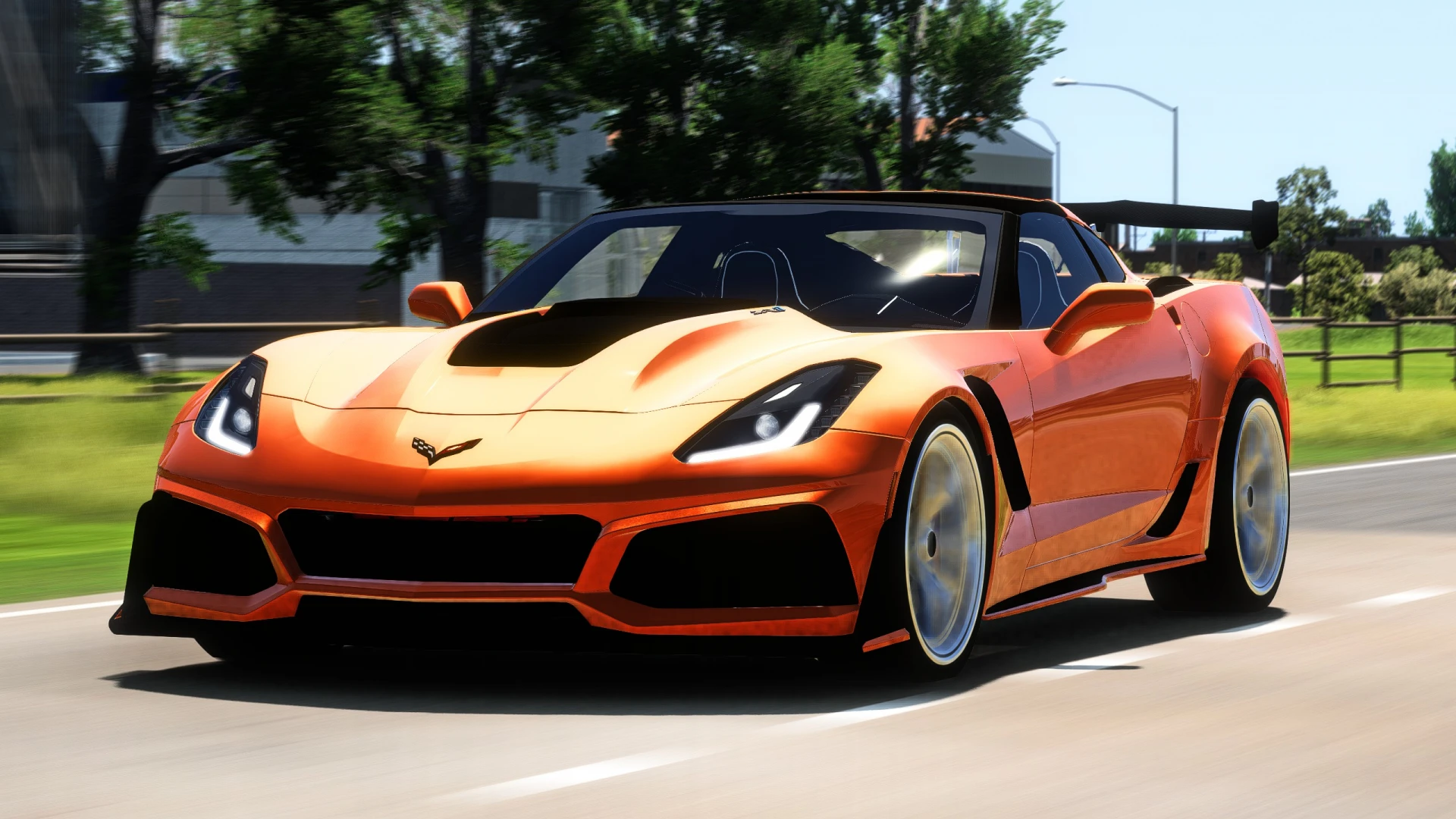Beamng corvette