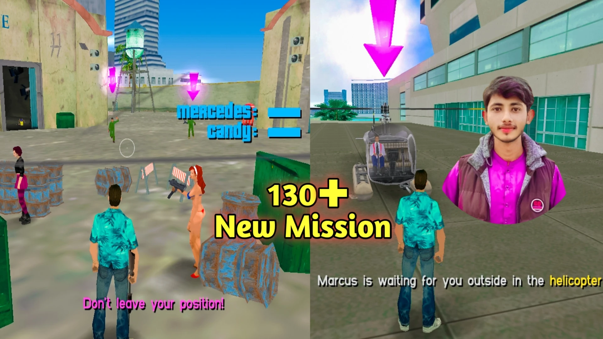 130+ New Mission (Big Mission Pack Mod reVC) 2 - GTA: Vice City