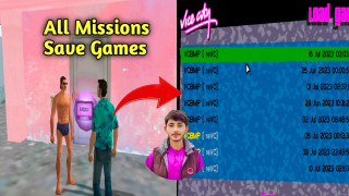 Big Mission Pack(reVC) All Missions Save Games