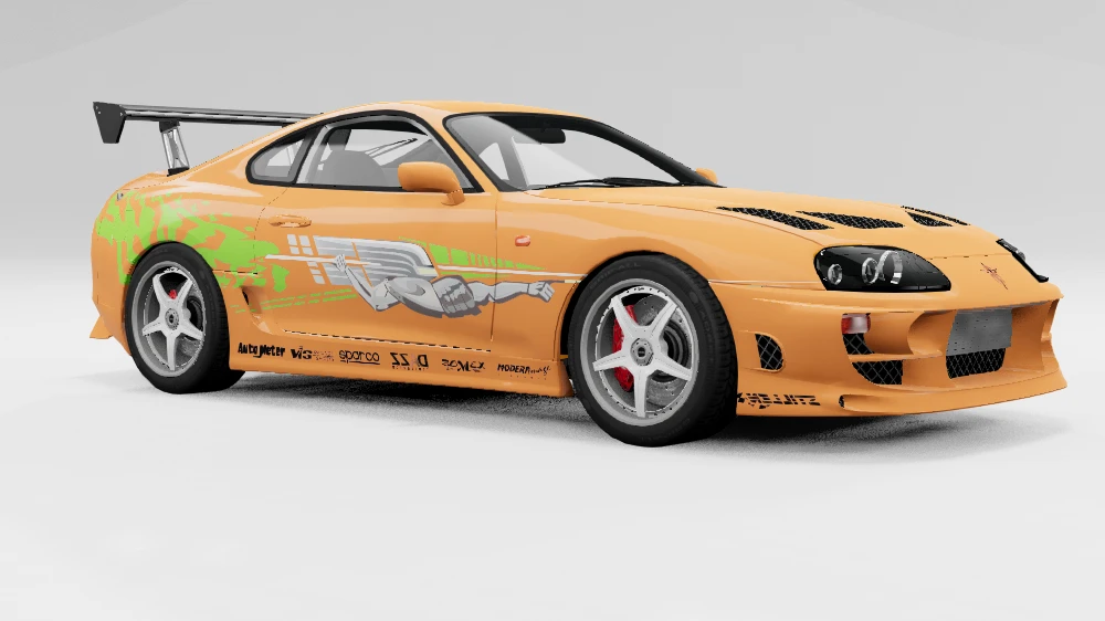 TOYOTA SUPRA 1 - BeamNG.drive