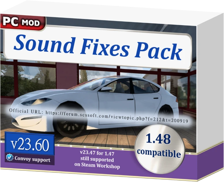 Sound Fixes Pack for 1.48 open beta v23.60 - ATS