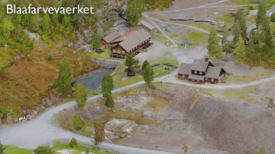 Blaafarveværket - Norwegian Map Mod