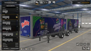 PETERBILT 🚚 579 + RUFFLES TRAILER Skin 1.48 thumbnail 6