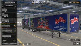 PETERBILT 🚚 579 + RUFFLES TRAILER Skin 1.48 thumbnail 8