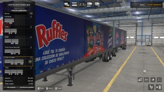 PETERBILT 🚚 579 + RUFFLES TRAILER Skin 1.48 thumbnail 9