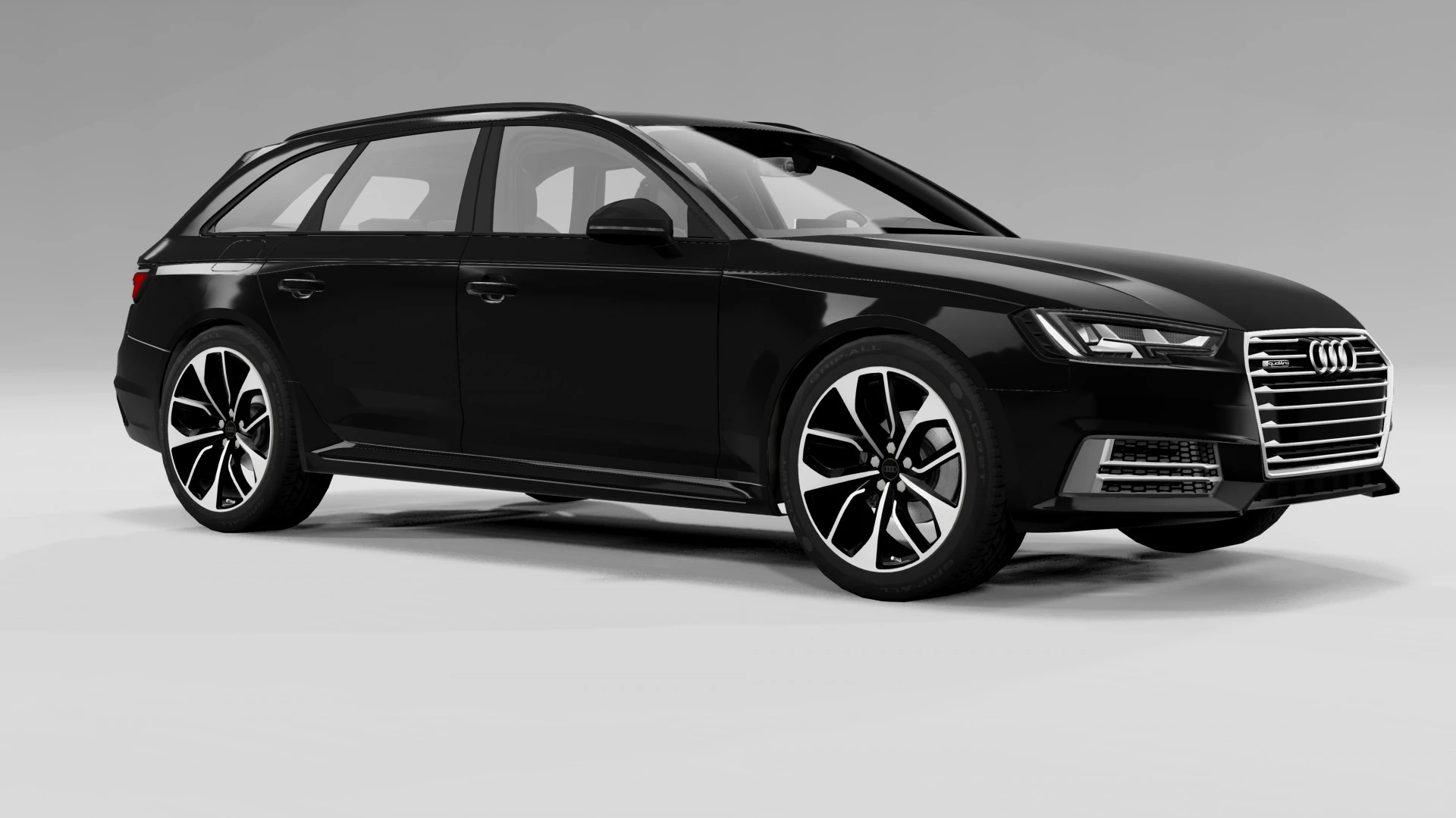 Audi A4 Avant (B9) Black Edition alpinweiss 1:87