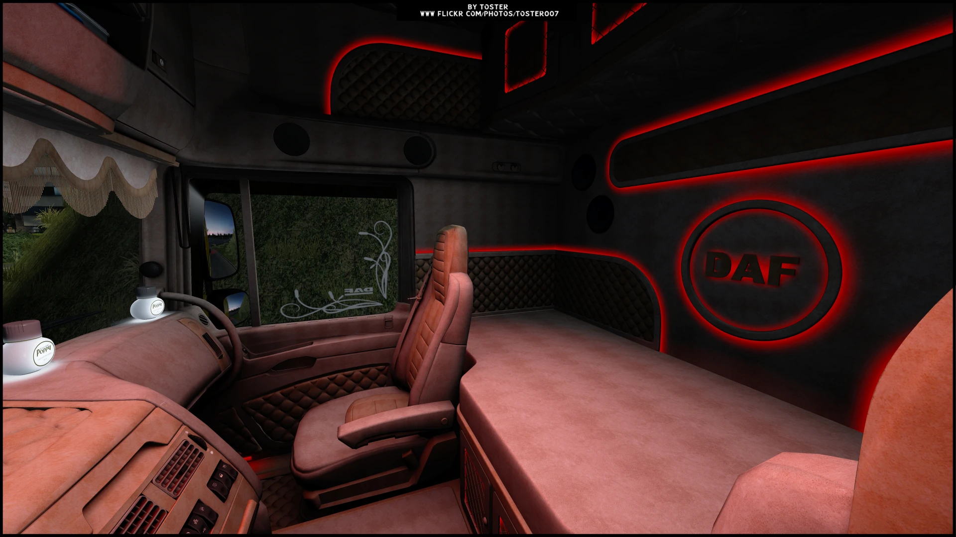 Interior DAF XF105 Holland ETS 2 1.0.0.0 - ETS 2