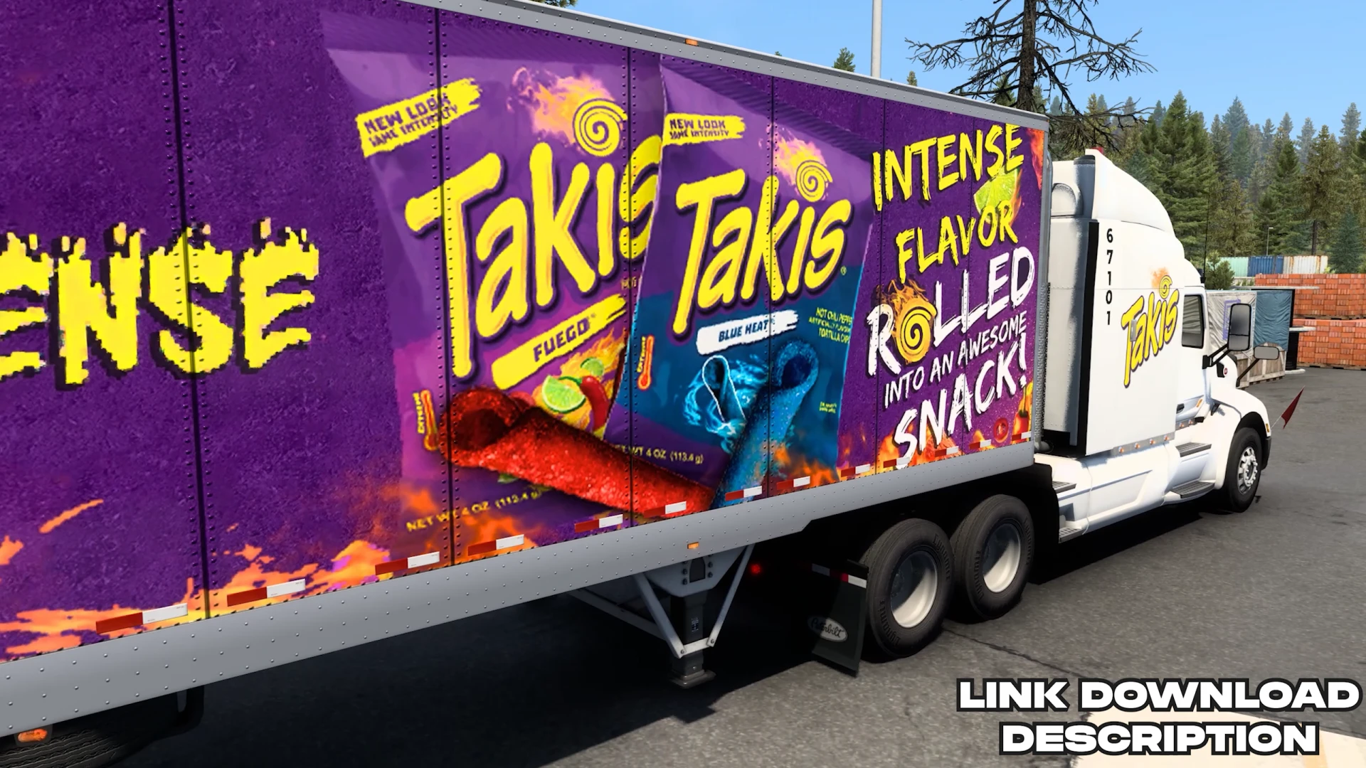 PETERBILT 579 + TAKIS TRAILER [ SKIN PACK ] 1.0