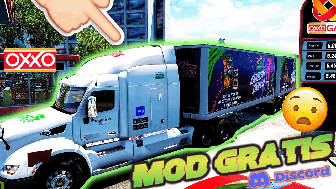 PETERBILT 🚚 579 + RUFFLES TRAILER Skin 1.48 - ATS