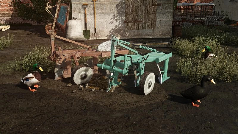 3 Furrow Plows