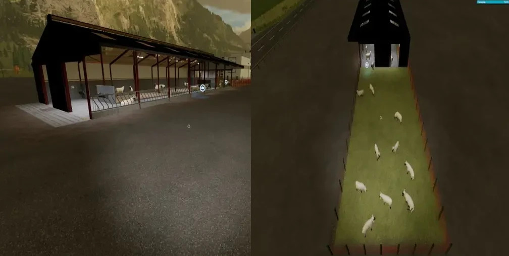 AUSTRIAMODDING Lattenrost Schafstall