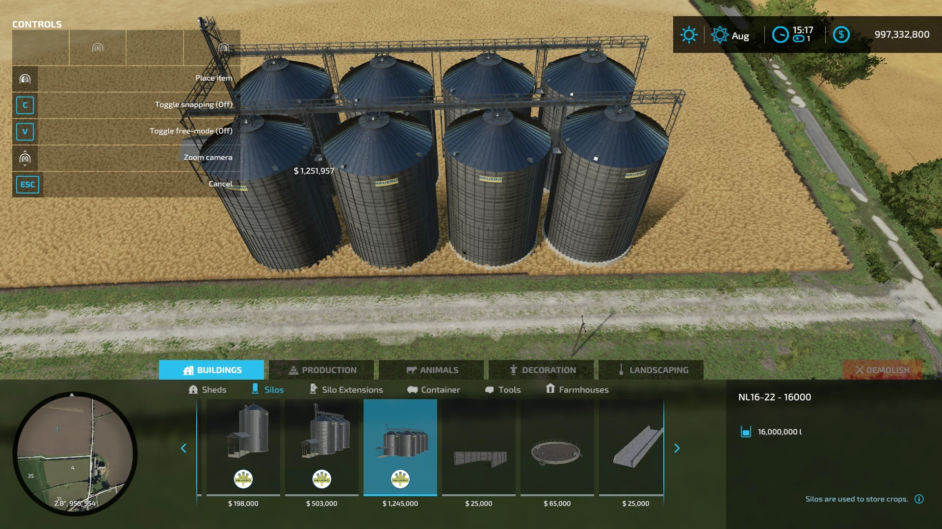 Camera Settings v 1.0