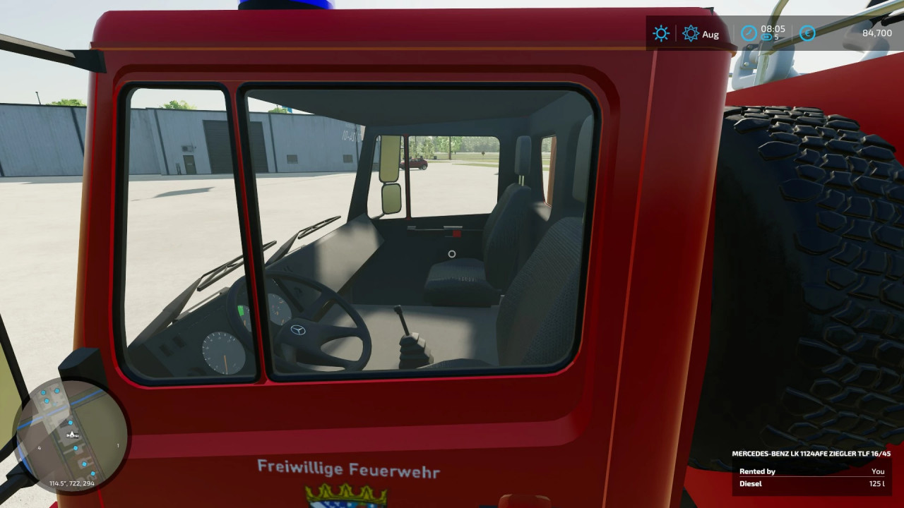Mercedes Benz LK 1124 AFE Ziegler TLF 16/45
