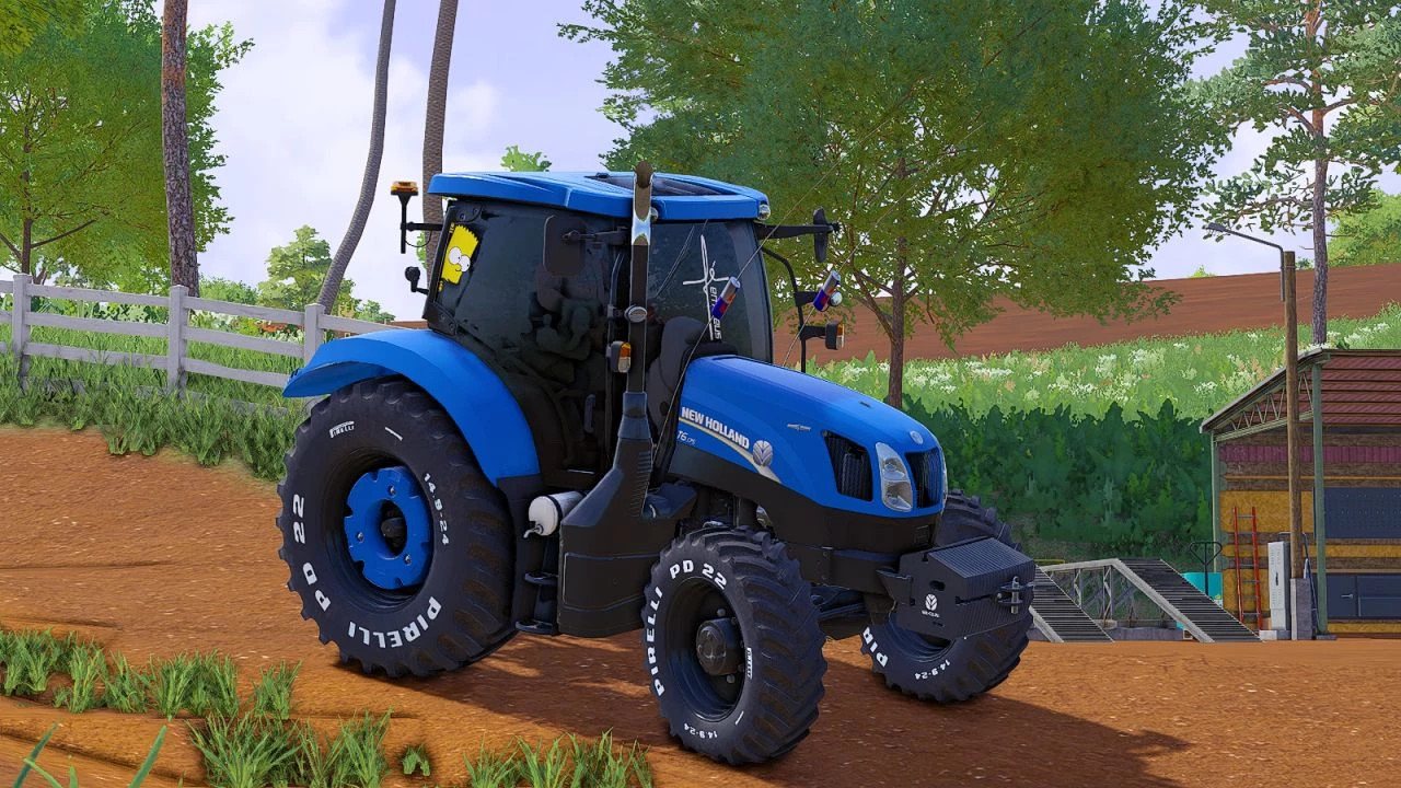 New Holland T6 BR Edited