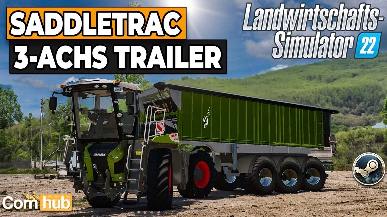 SaddleTrac 3-Achs Trailer
