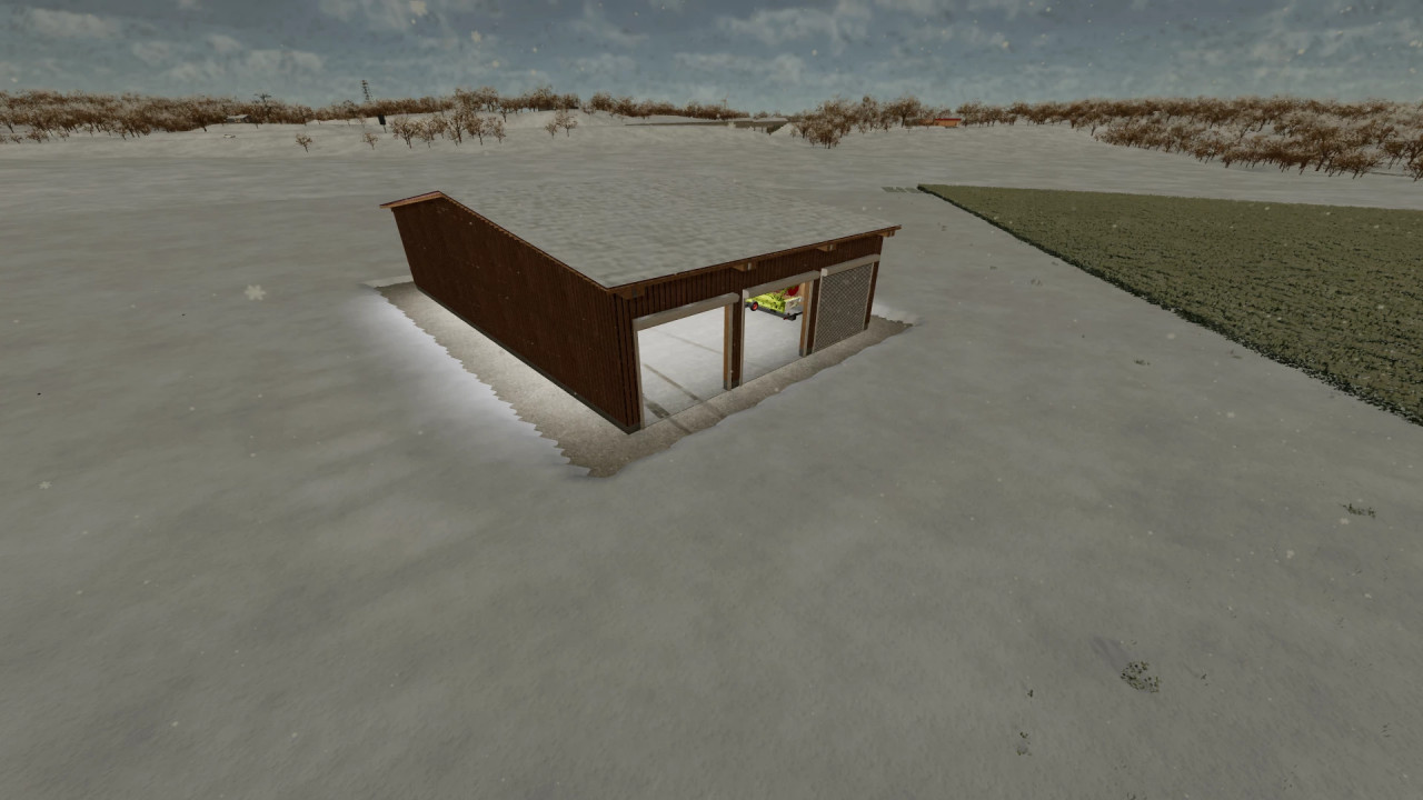 Wood Garage