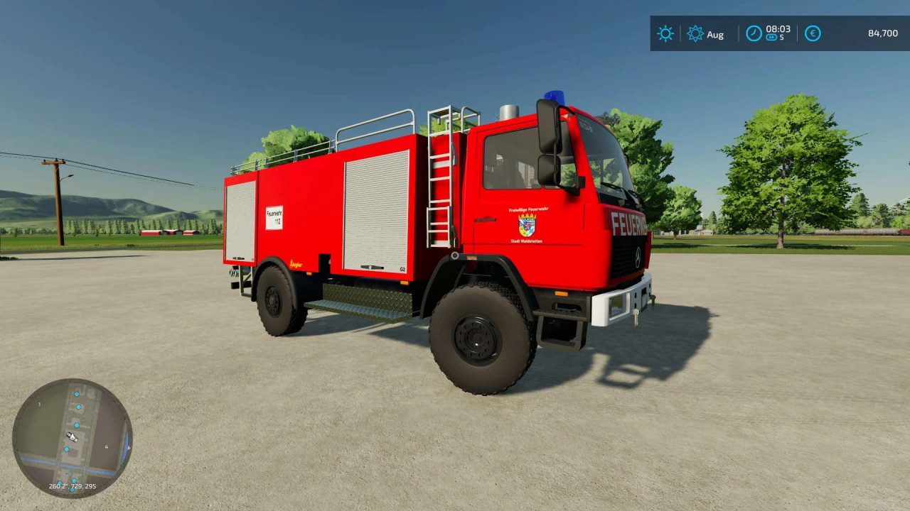 Mercedes Benz LK 1124 AFE Ziegler TLF 16/45