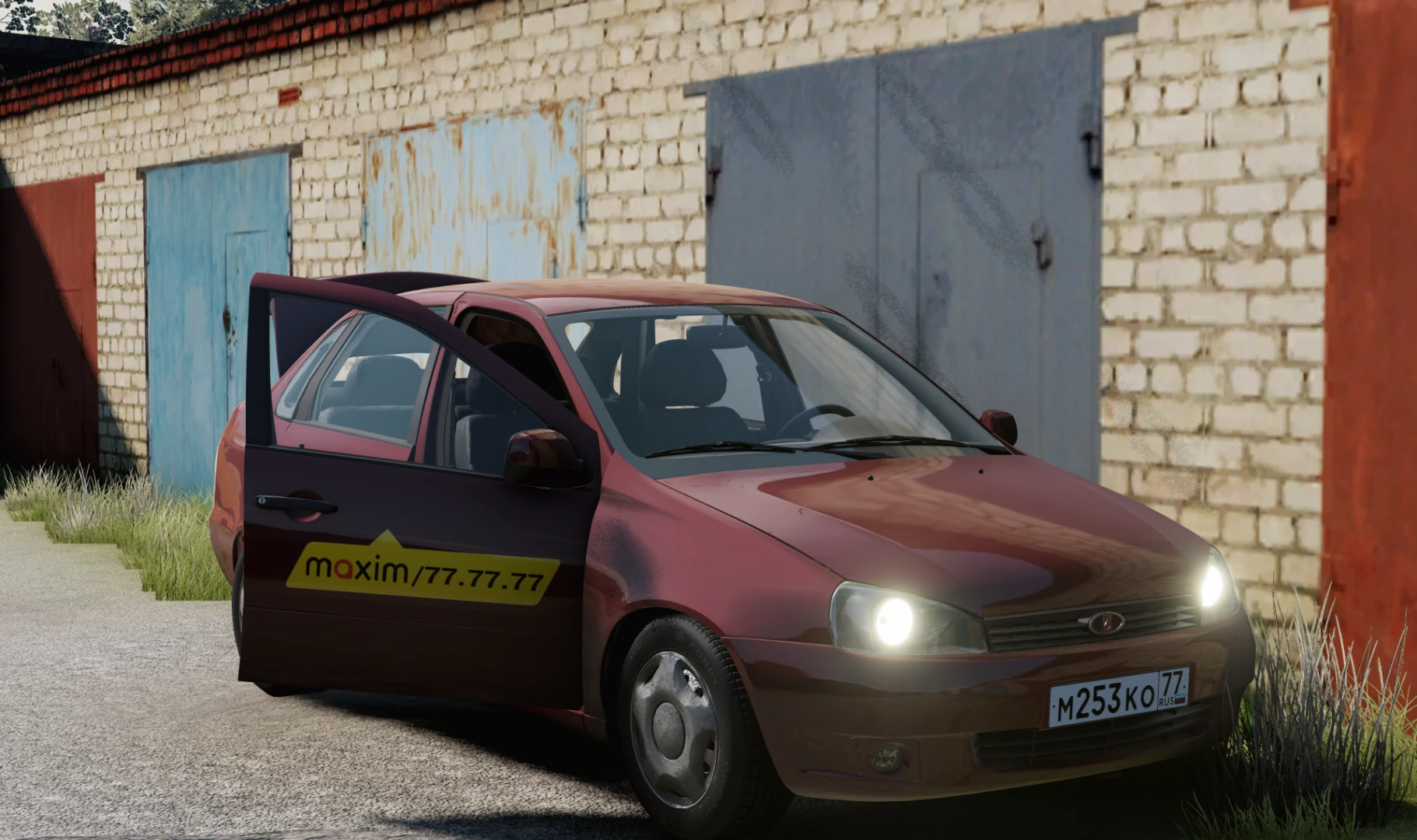 Lada Kalina 1.01 - BeamNG.drive