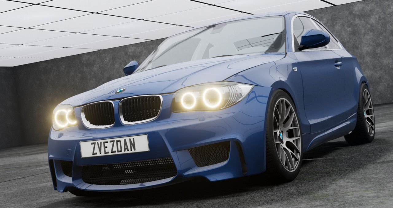 2008-2011 BMW 1-Series (E82) BeamNG Mod