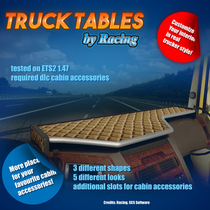 Truck Tables by Racing