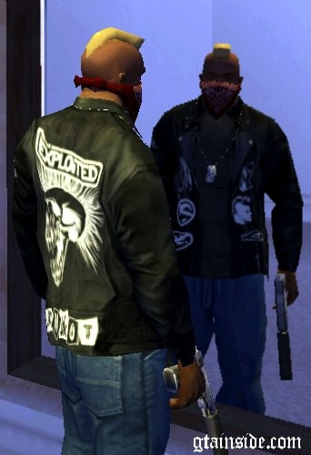 Punk Lederjacke