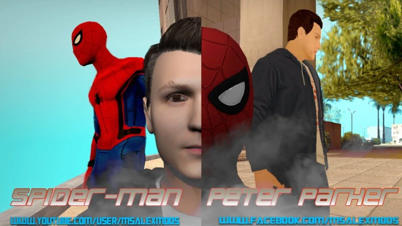 Grand Theft Auto San Andreas gets a PS4 Spider-Man Mod