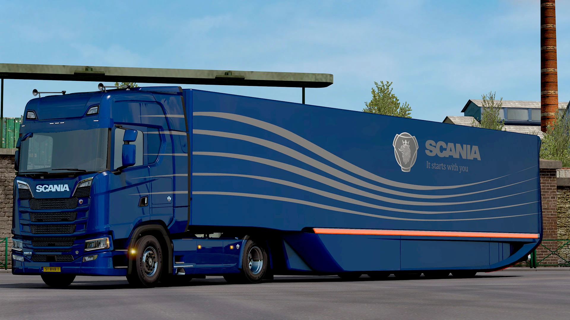 Mercedes AeroDynamic Trailer v1.4.9
