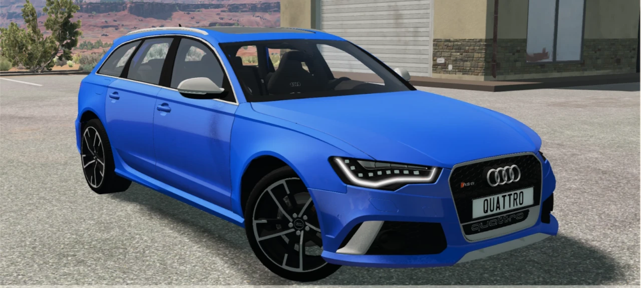 AUDI RS6 - BeamNG.drive Search - ModLand.net