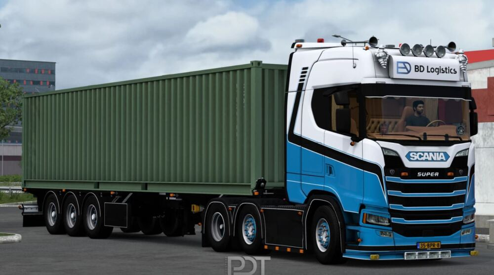 Scania 450S + Trailer "BD Logistics"