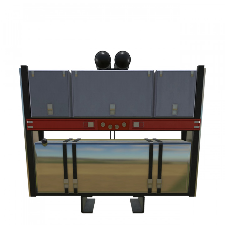 Back Rack For Semi Truck