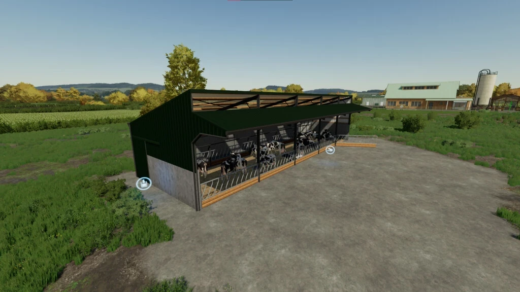 Five Bay Cow Shed v 1.0 - FS 22