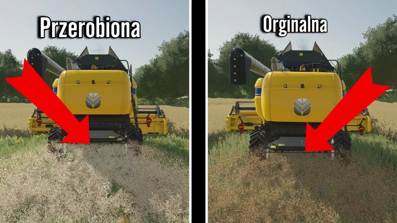 FS22 Lighter rapeseed chaff texture v 1.0