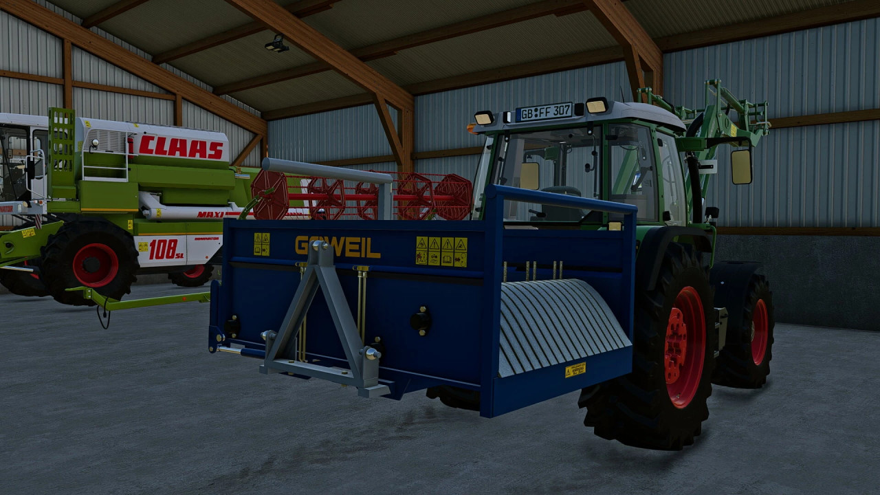 Goweil RBA Round bale shredder