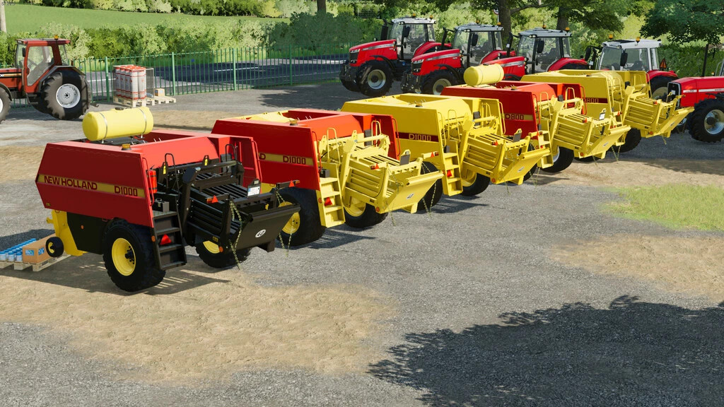 New Holland D800/D1000 Baler