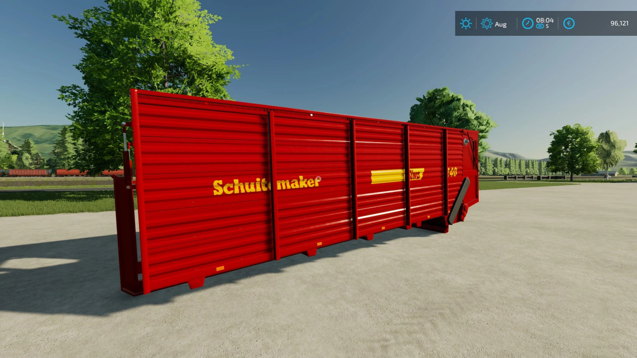 Schuitemaker Siwa 240 Hakenlift Silagebehälter