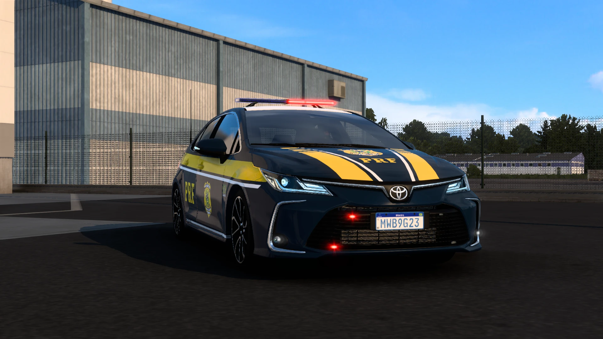 Viatura Toyota Corolla 2020 Para O ETS2