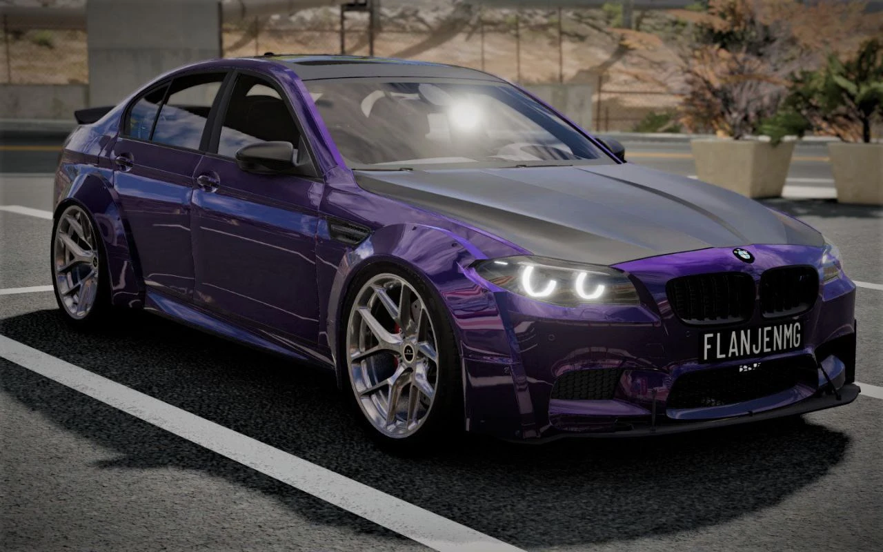 BMW m5 f90 Twilight Purple