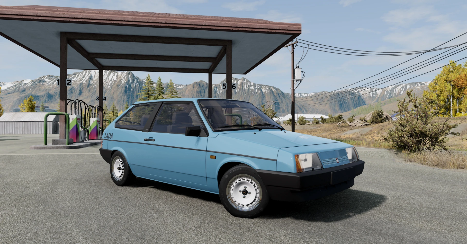 VAZ-2108 for BeamNG Drive