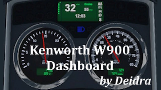 Kenworth W900 Improved Dashboard 1.0