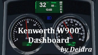 Kenworth W900 Improved Dashboard 1.0 thumbnail 2