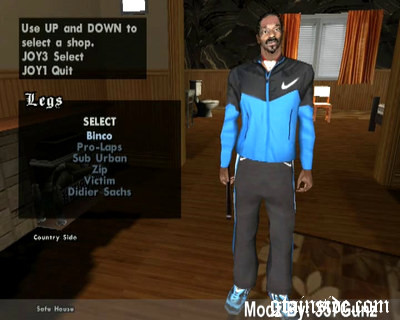Snoop Dogg's Blue Nike Track Suit