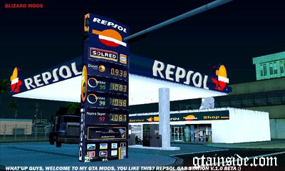 Repsol Gas Station