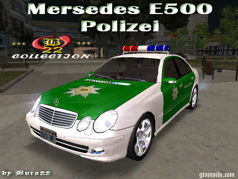 Mercedes Benz E500 Polizei