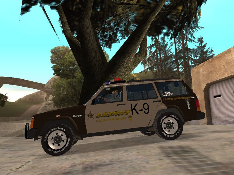 RCSD Red County Sheriff Department Jeep Cherokee
