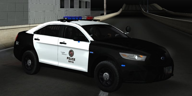 2015 Ford Taurus Police Interceptor LAPD