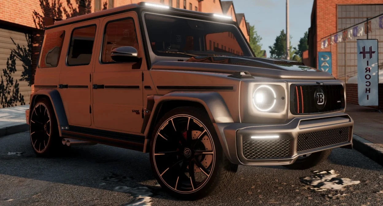 MOD CAR MERCEDES G-CLASS G900 BRABUS 0.29.X FOR BEAMNG.DRIVE 0.29.x -  BeamNG.drive