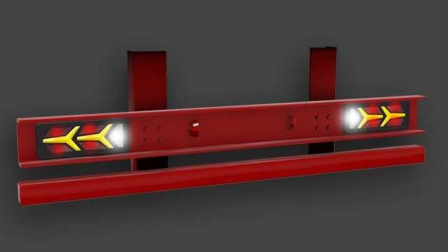 Rear Bumper Trailer Dynamik LED Light