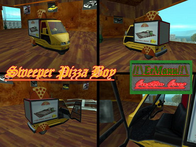 Sweeper Pizza Boy