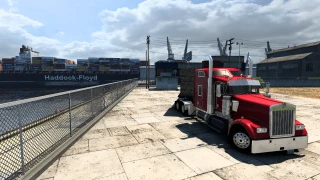 Humble Trucking Kenworth W900L Red SPS Skin v1.0 thumbnail 6