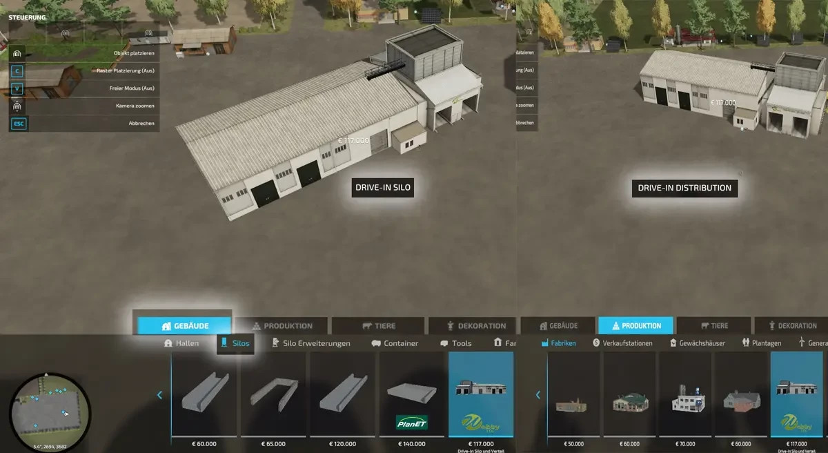 Drive-In Silo and Distribution